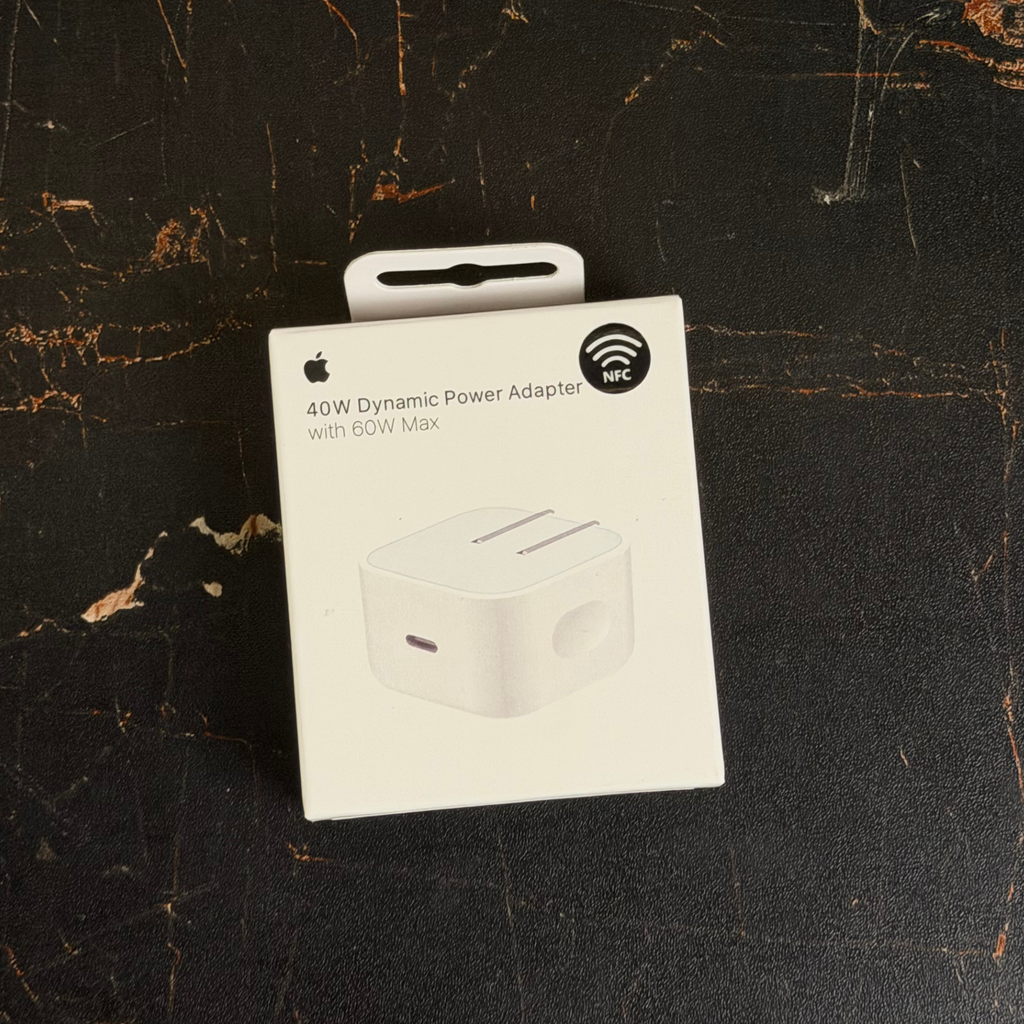 Apple 40W to 60W Dynamic USB-C Power Adapter – Original Fast Charger | USB-C Power Adapter