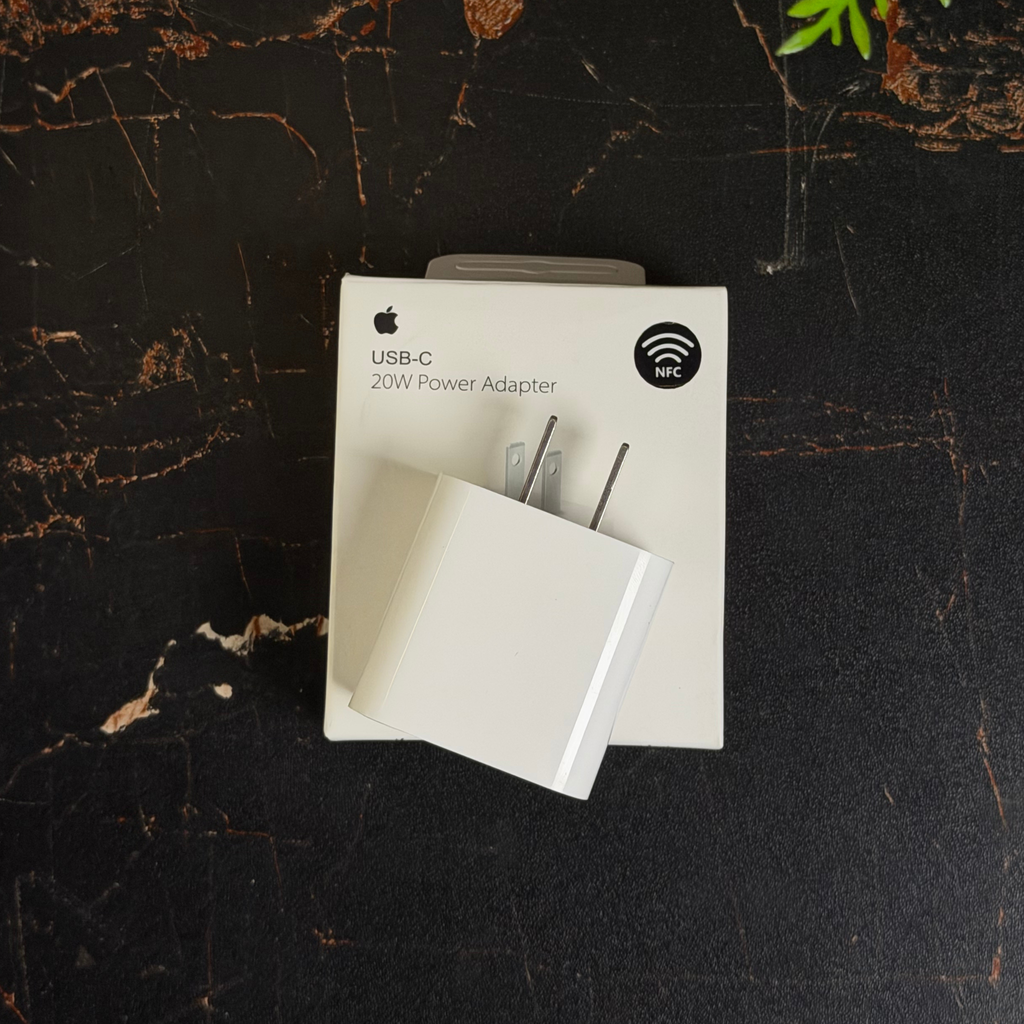 Apple 20W USB-C Power 2-PIN Adapter – Original Fast Charger | USB-C Power Adapter