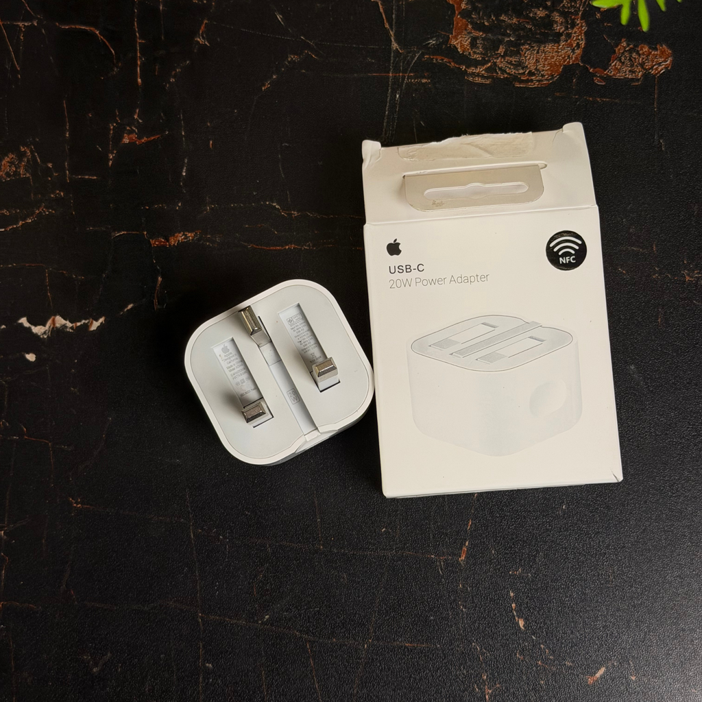 Apple 20W USB-C Power Adapter – Original Fast Charger | USB-C Power Adapter