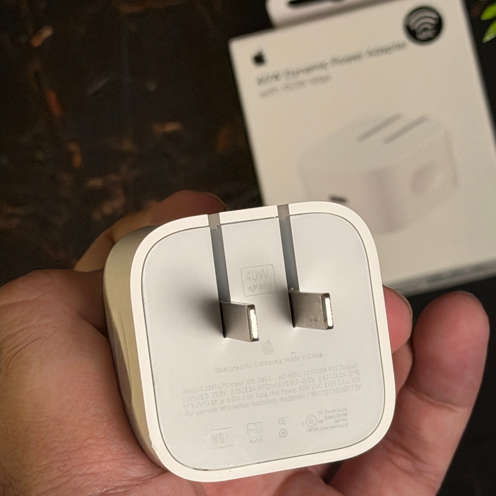Apple 40W to 60W Dynamic USB-C Power Adapter – Original Fast Charger | USB-C Power Adapter