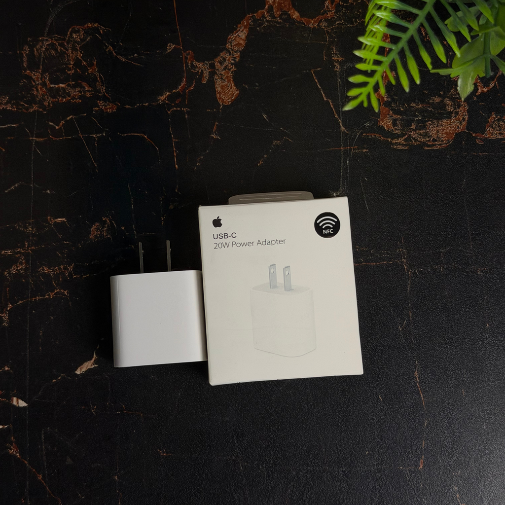 Apple 20W USB-C Power 2-PIN Adapter – Original Fast Charger | USB-C Power Adapter