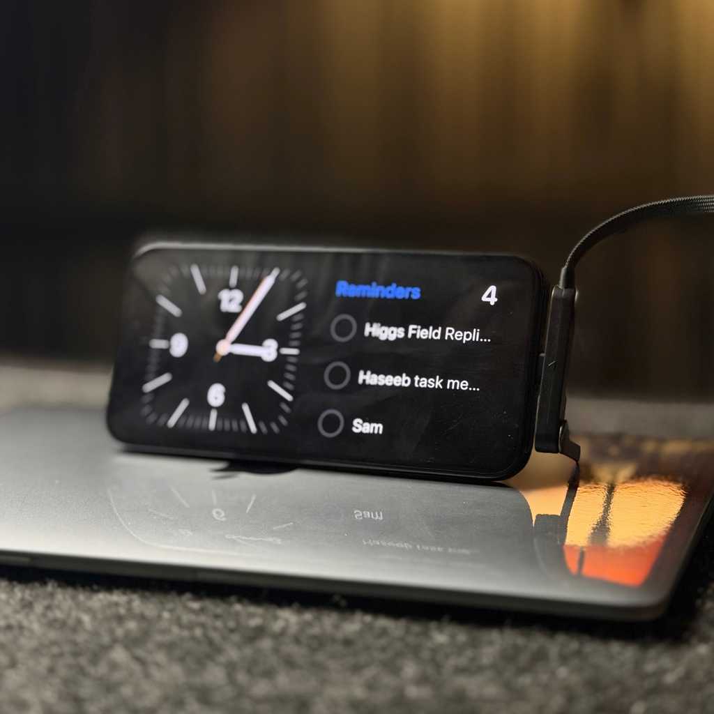 Standy 240W USB-C to USB-C Fast Charging Cable – Built-In Phone Stand, Premium Braided, 100% Original